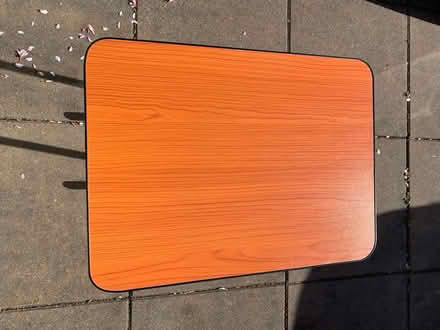 Photo of free Height adjustable table for chair/bedside (Lymm WA13) #3