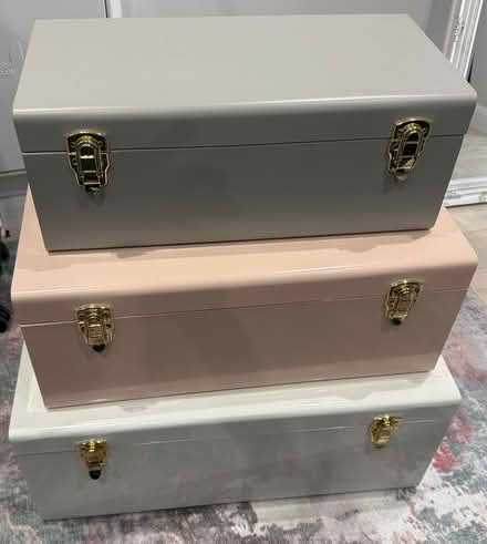 Photo of free 3 metal chest set (Maidenhead SL6) #1