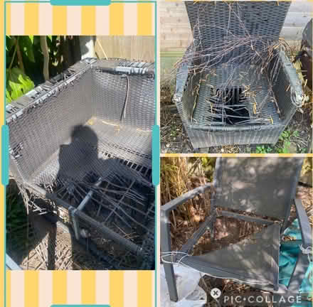 Photo of free Garden chairs for upcycling/Scrap (SS0) #1
