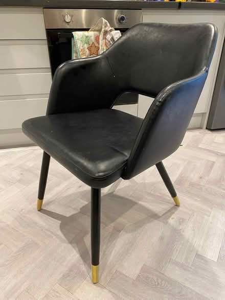 Photo of free 2 black chairs (Ravenscourt Park W6) #2