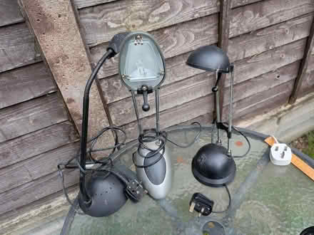 Photo of free Three led table lamps ( one works) (BR1 bickley) #1