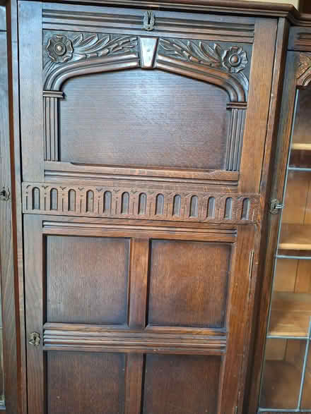 Photo of free Vintage writing bureau with cupboards (Swanley BR8) #2