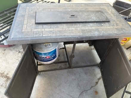 Photo of free Rectangular Gas Fire Pit Table (Near Van Nuys Airport) #3