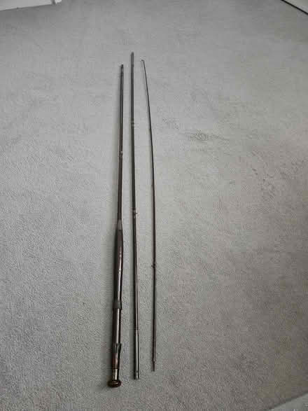 Photo of free Vintage 2 Piece Greenheart Fly Rod (Hest Bank.) #1