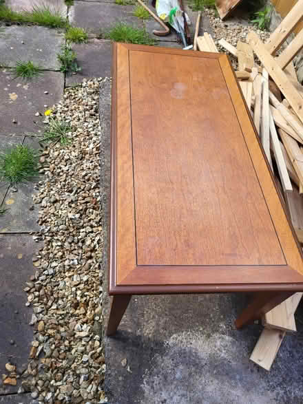 Photo of free 2 garden chairs and coffee table (WA5) #2