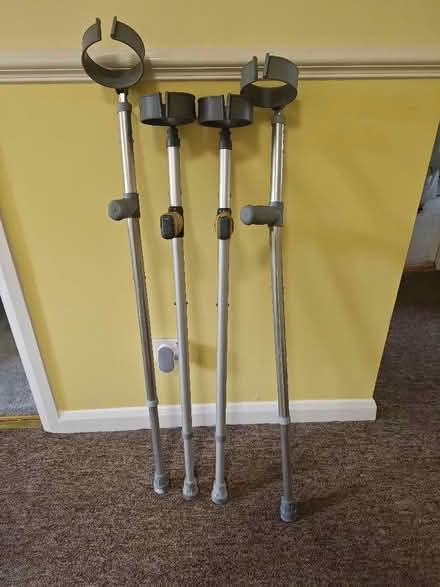 Photo of free Two sets of crutches (Bordon GU35) #1