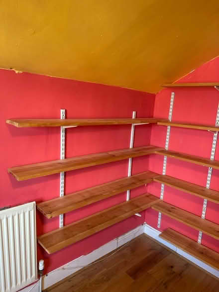 Photo of free Large Adjustable Twin-Slot Shelving (SE6) #3