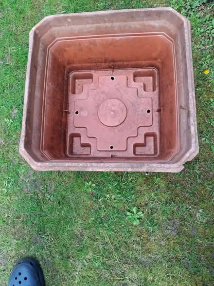 Photo of free 40cm Square Plant Tub (Lowestoft north side) #2
