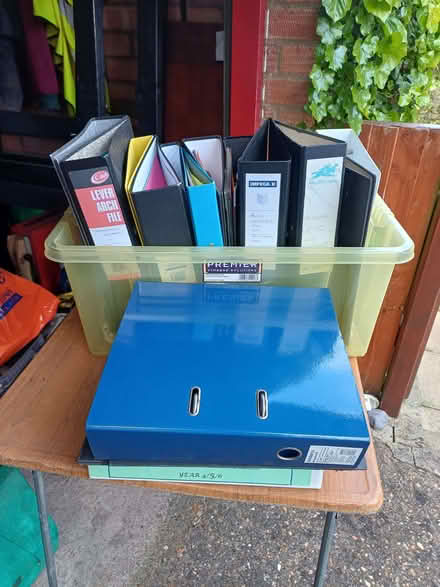 Photo of free A4 Lever arch files & ring binders. (Students with Exams?) (Bromham MK43) #1