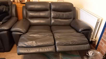 Photo of free Leather 2 Seater Recliner Sofa (Breadsall Hilltop) #2