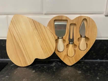 Photo of free Cheese Board & Tools Set (Kings Langley WD4) #1
