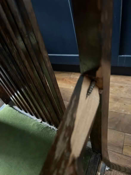 Photo of free 6 old wooden chairs (Buxton Central SK17) #3