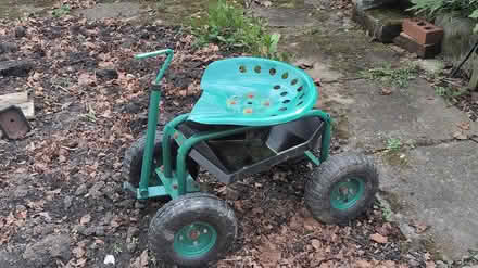 Photo of free Gardening mobile seat (Mobberley) #1