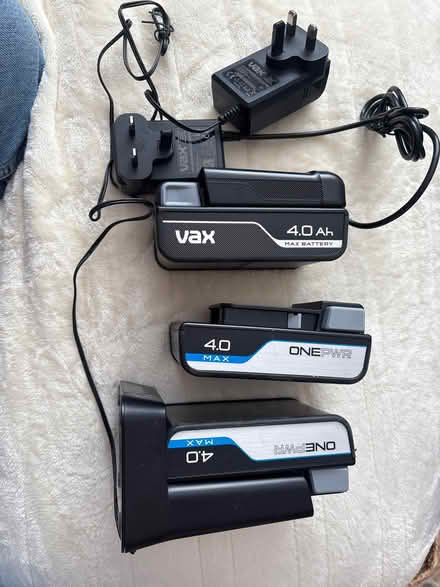 Photo of free Vax OnePWR batteries and chargers (Craigleith EH4) #1