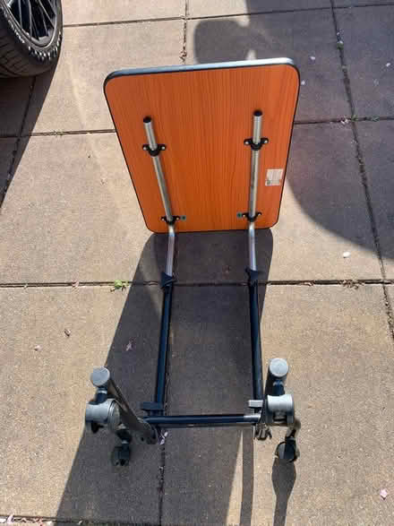 Photo of free Height adjustable table for chair/bedside (Lymm WA13) #2