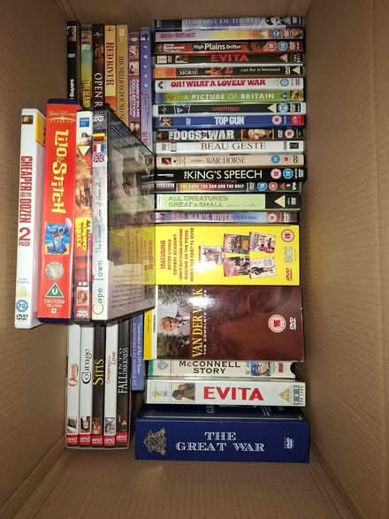 Photo of free DVDs (CV3 area) #1