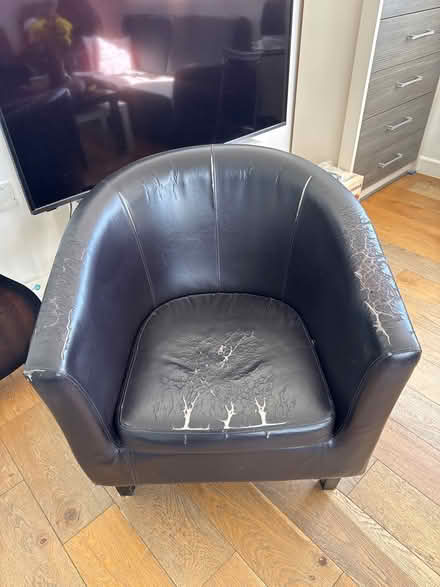 Photo of free Leather armchair (NW2) #1