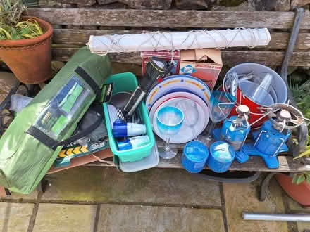 Photo of free Assorted Camping stuff (Kings Meaburn CA10) #1