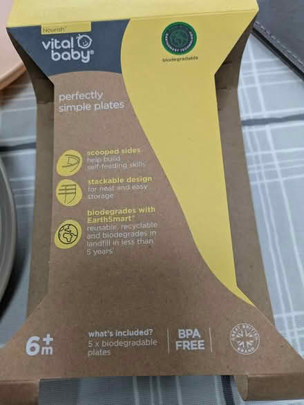Photo of free Plates for babies (New Malden KT3) #4
