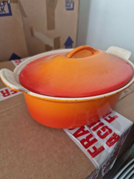 Photo of free Orange le creuset (Pedwell TA7) #1