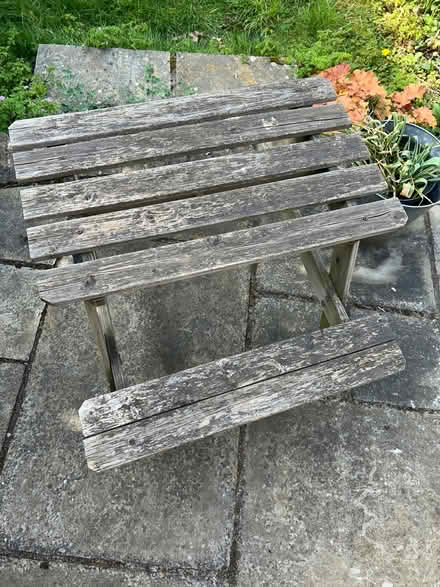 Photo of free Mini picnic table for children (Raynes Park SW20) #1
