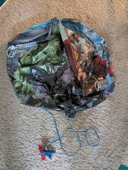 Photo of free One Marvel mylar balloon (Columbia, Clemens Crossing) #1