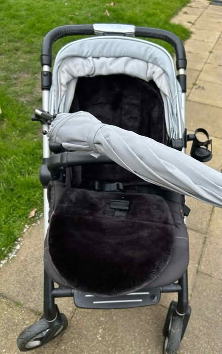Photo of free Silver cross pram and car seat (Boxted CO4) #1