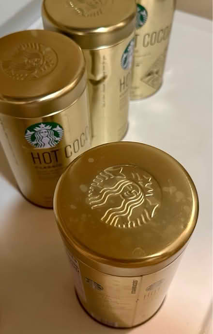 Photo of free Starbucks Hot Cocoa Cans (Empty) (West San Jose 95128) #2