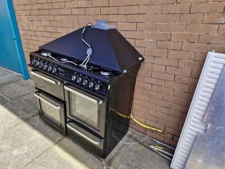 Photo of free Large Black Oven, hob and hood (CH43 Upton) #2