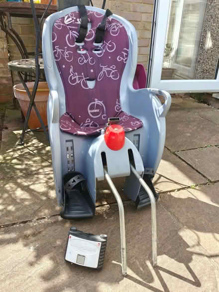 Photo of free Halfords child bike seat (Northway OX3) #1