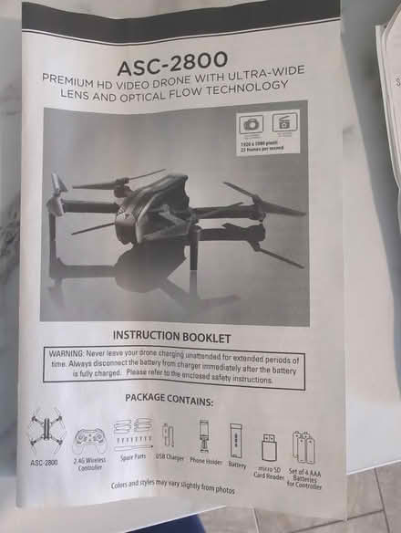 Photo of parts for a Costco drone (8 Exeter Drive) #1