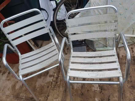 Photo of free Two aluminium chairs (Kendal LA9) #1
