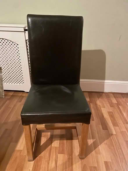 Photo of free Black dining chairs (Streatham SW16) #1