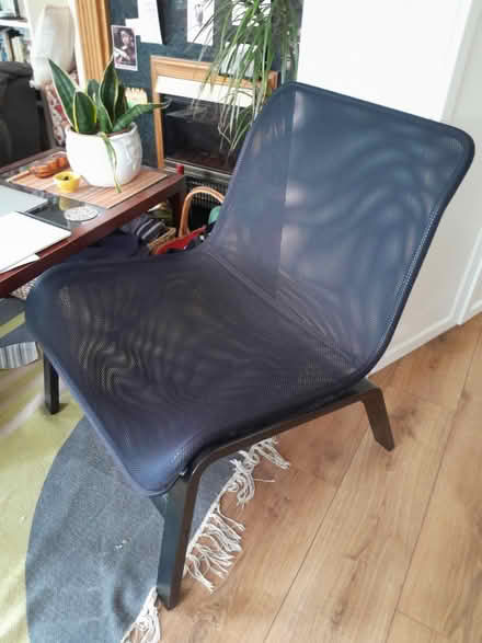 Photo of free Easy chair, mesh seat, black (Dublin 8) #2