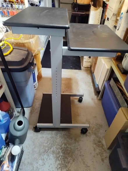 Photo of free Portable Rolling Computer Stand (Saugus) #2