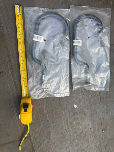 Photo of free Two large new metal hooks (Elephant and Castle) #1