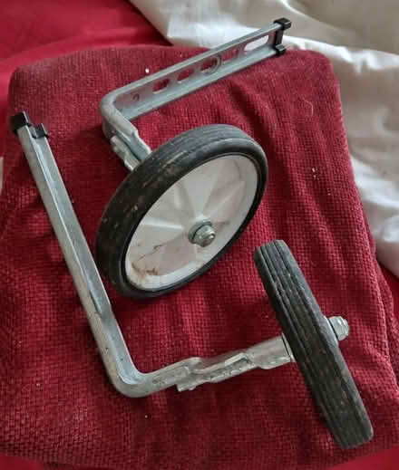 Photo of free Stabiliser wheels, kids bike (warrington Wa5) #1