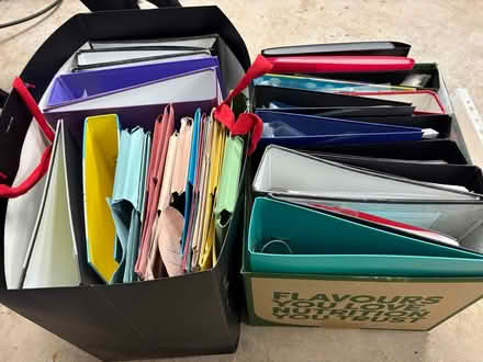 Photo of free Binders & Folders (Leamington Spa CV32) #1
