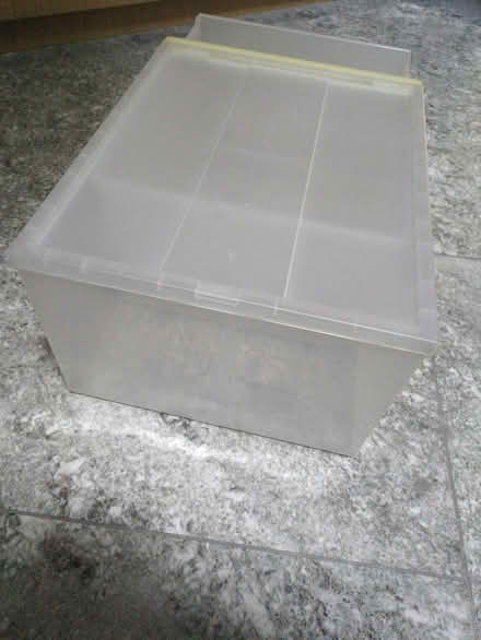 Photo of free 4 large plastic drawers MUJI (Kentish Town NW5) #2