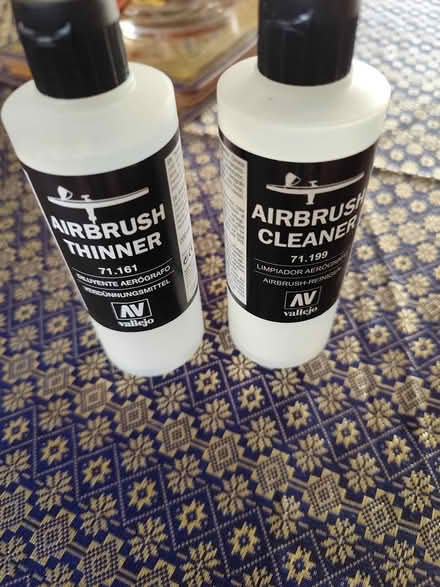 Photo of free Airbrush cleaner & thinner (Gidea Park) #1