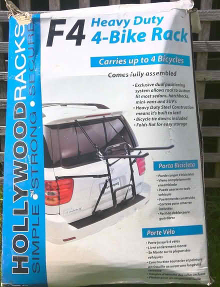 Photo of free Car bike rack (Frithsden HP4) #1