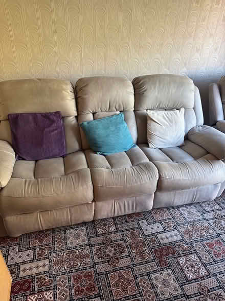 Photo of free Recliner settee and chair (Dy4 8bh) #3
