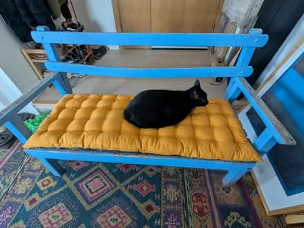 Photo of free Bench & Cushion (Baldock SG7) #1