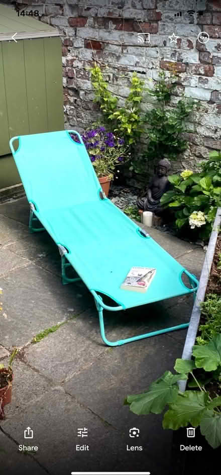 Photo of free Sunlounger (Levenshulme) #1