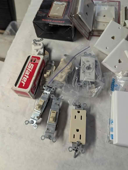 Photo of free Assorted electrical switches, etc (Burlingame Easton Addition) #3