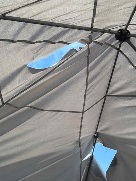 Photo of free Garden big gazebo grey (Elm Park) #3