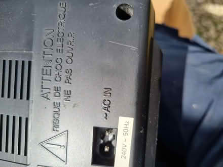 Photo of free Bush twin cassette mw/fm radio (Rochford WR15) #1