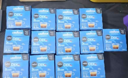Photo of free 13 boxes of Lavazza coffee capsules (Cm15 8px) #1