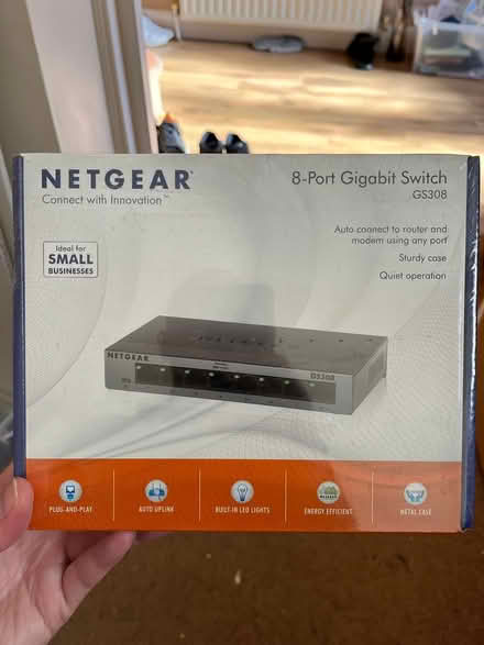 Photo of free Netgear 8 port gigabit switch (Chislehurst) #1