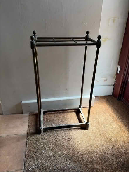 Photo of free Antique brass umbrella stand (East Hanney) #1